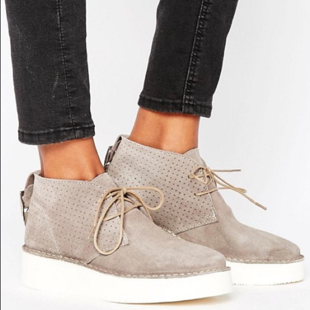 Selected Femme “Aletta” Suede Chukka Boot
